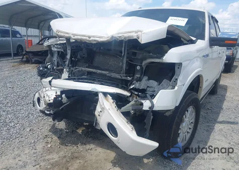 2013 Ford F-150 Platinum из США, поврежденный, VIN 1FTFW1ETXDFA11687